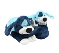 Cabeau Almohada de Viaje para niños Evolution con innovadora Correa para la Barbilla y Soporte para la Cabeza, diseño de Almohada Infantil súper Suave y Divertido para Viajes cómodos, (muñecos)