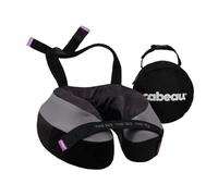 Cabeau Almohadas de cuello de viaje para aviones, la evolución del cuello, TNE S3, diseño de espuma viscoelástica de apoyo para vuelos de larga distancia, correas de asiento acoplables y soporte de