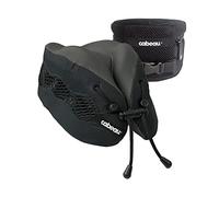 Cabeau Evolution Cool Travel Pillow- The Best Air Circulating Head and Neck Memory Foam Cooling Travel Pillow - Black