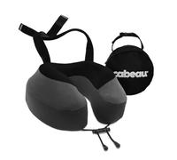 Cabeau Evolution S3 - Almohada de Viaje con Correas al Asiento del avión, Garantiza Que tu Cabeza no se caiga hacia adelante, relájate con Espuma viscoelástica de Felpa, Tela de Secado rápido Que te
