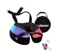 Cabeau la evolucin del cuello tne s3 viajar almohada de almohada de almohada de memoria almohada de avin. Almohada para el cuello con correas d