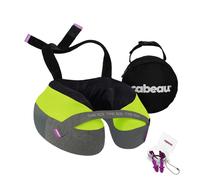 Cabeau Almohada cervical de viaje para aviones, la evolución del cuello, TNE S3, diseño de espuma viscoelástica de apoyo para vuelos de larga distancia, correas de asiento acoplables y soporte de 360°