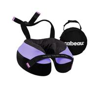 Cabeau Almohada cervical de viaje para aviones, la evolución del cuello, TNE S3, diseño de espuma viscoelástica de apoyo para vuelos de larga distancia, correas de asiento acoplables y soporte de 360°