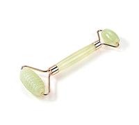 Cabeças duplas Jade Pedra massagem Facial rolo Natural rosa quartzo elevador Corpo relaxamento beleza emagrecimento ferramenta para rosto cuidados com a Pele-D