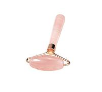 Cabeças duplas Jade Pedra massagem Facial rolo Natural rosa quartzo elevador Corpo relaxamento beleza emagrecimento ferramenta para rosto cuidados com a Pele-B