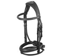 Cabecera inglesa ACavallo con almohadilla nasal acolchada ajustable Acavallo