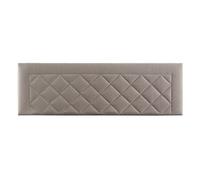 Cabecero 145x50x7 | häusbed | cabecero tapizado domus | para cama de 120, 135 y 140 | anclaje en pared | microfibra aquaclean beige