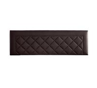 Cabecero 145x50x7 | häusbed | cabecero tapizado domus | para cama de 120, 135 y 140 | anclaje en pared | polipiel chocolate