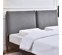 Cabecero Cubierta Cojín Almohada Individual/Doble/Queen/King Size Espesamiento Funda Para Cabeceros De Cama, Almohadas Para Cabecera De Cuña, Madera/Hierro, Protectora Polvo(Size:Straps 180 ×60×10cm,C