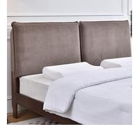 Cabecero Cubierta Cojín Almohada Individual/Doble/Queen/King Size Espesamiento Funda Para Cabeceros De Cama, Almohadas Para Cabecera De Cuña, Madera/Hierro, Protectora Polvo(Size:Paste 190×60×10cm,Col