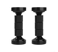 Cabecero de cama ajustable con fijación antivibración con absorción de golpes y respaldo para protección de pared y prevención de balanceo del cabecero (96-112 mm)