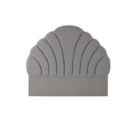 Cabecero de cama home esprit gris madera mdf 189 x 8 x 160 cm