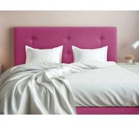 Cabecero de Cama tapizado Antimanchas o Polipiel Barcelona Somos Fabricantes Todas Las Medidas y Colores (Fucsia, 90 * 70)