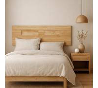 Cabecero de Madera Dinamarca, Crudo sin Pintar, para Pared. Cabecero para Camas de 150 | Cabeceros Madera Pino | Dormitorio Matrimonio | Cabezal Cama (Tabla, para Cama de 150 (160 x 44))