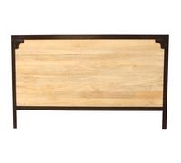 Cabecero en metal y madera de mango INDUSTRIA