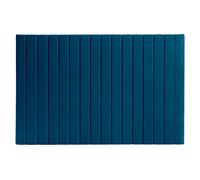 Cabecero en terciopelo azul petróleo L170 cm NEHA