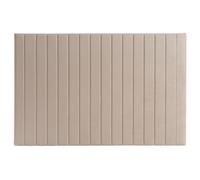 Cabecero en terciopelo beige grisáceo L170 cm NEHA