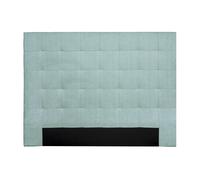 Cabecero en terciopelo verde agua 160 cm HALCIONA