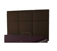 Cabecero individual polipiel eden (color: marrón)