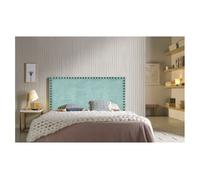 Cabecero lirio tela agua verde 145