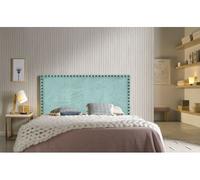 Cabecero lirio tela agua verde 190