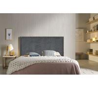 Cabecero lirio tela gris 170