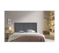 Cabecero lirio tela gris 220