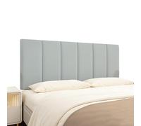 Cabecero tapizado ajustable montado en la pared para cama tamaño King, paneles intercambiables acolchados reutilizables (azul 120 x 65 x 3 cm)