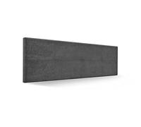 Cabecero tapizado en Tela Antimanchas Modelo Malaga 3. Cabezal para Cama de Matrimonio o Juvenil. Cabeceros de 50 de Altura. (Gris, para Cama de 200 (Medidas 210x50x5))