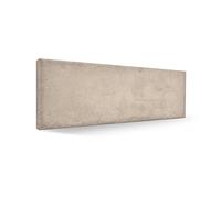 Cabecero tapizado en Tela Antimanchas Modelo Malaga. Cabezal para Cama de Matrimonio o Juvenil. Cabeceros de 50 de Altura. (Beige, para Cama de 150 (Medidas 160x50x5))