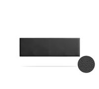 Cabecero tapizado nova polipiel 160x50x5 cm - negro - moonia
