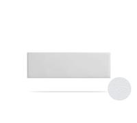Cabecero tapizado nova polipiel 90x50x5 cm - blanco - moonia
