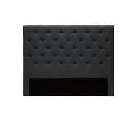 Cabecero tejido gris oscuro 140cm ENGUERRAND