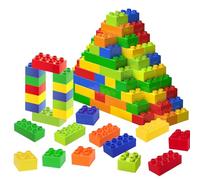 Cabeeskii Grandes Bloques de construcción, 60 Piezas en 6 Colores y 2 tamaños, compatibles con Duplo y Todas Las Marcas líderes, Juguete Ideal para niños a Partir de 3 años.