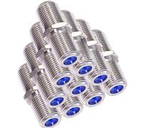 Cabelcon 10 Conectores F Originales Hembra F-81-HQ-1 Nitin