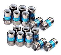 Cabelcon F-56 5.1 Self Install - Conector F de compresión, RG6 / 7 mm, Color Azul Sencillo 16 Stück Azul