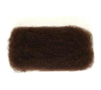 Cabello brasileño afro rizado a granel Cabello humano para trenzar rastas Extensiones de cabello Trenza de crochet 10-22"-12 PULGADAS-#4-10A