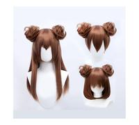 Cabello con moño, Peluca de moño corto y rizado de 22 colores for mujer, con horquilla desordenada para mujeres(Ink blu)