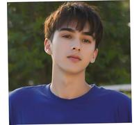 Cabello de tope de 1 por ciento para hombres, topee de reemplazo de frente de alambre de alta temperatura natrual, pieza de cabello negro de hombre corto sin costuras.