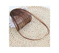 Cabello Flequillo Flequillo de aire falso for mujer, herramientas de estilismo for el cabello, extensión con Clip, pelo sintético, flecos falsos naturales, Clip en flequillo Extensiones de cabello(Sty