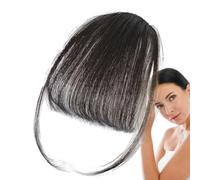 Cabello humano con flequillo con clip con flequillo con clip con flequillo francés con clip con flecos falsos flecos y flequillo