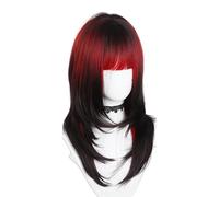 Cabello Largo Cabeza Toupee Colorida Cabello Cepillo Único Para Halloween Cosplay Mascarada Foto Accesorios Cabello Sintético Pelucas