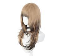 Cabello Largo Cabeza Toupee Colorida Cabello Cepillo Único Para Halloween Cosplay Mascarada Foto Accesorios Cabello Sintético Pelucas