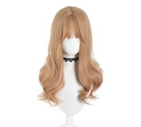 Cabello Largo Cabeza Toupee Colorida Cabello Cepillo Único Para Halloween Cosplay Mascarada Foto Accesorios Cabello Sintético Pelucas