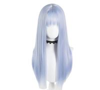 Cabello Largo Cabeza Toupee Colorida Cabello Cepillo Único Para Halloween Cosplay Mascarada Foto Accesorios Cabello Sintético Pelucas
