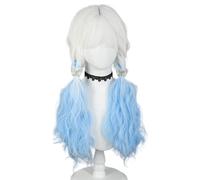 Cabello Largo Cabeza Toupee Colorida Cabello Cepillo Único Para Halloween Cosplay Mascarada Foto Accesorios Cabello Sintético Pelucas