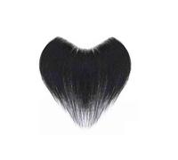 Cabello masculino Línea de cabello en forma V, parche piel fina Invisible, línea Natural, postizo humano Pelucas de uso diario(5x16cm)