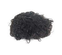 Cabello masculino Tupé for hombres, Base completa de PU, cabello humano, prótesis capilar for, sistema reemplazo transpirable Pelucas de uso diario