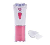 Cabello removedor para la cara de la cara - removedor de bigote eléctrico pequeño ergonómico, depilador de piel de removedor de durazno con luz para mujeres