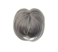Cabello Topper, cabello Toppers for Women Real Human Hair Extension Synthetic Sply Blips Clip de peluca en Toupee Top de cabello para mujeres